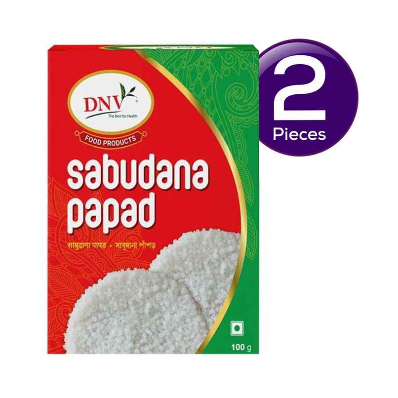 Dnv Sabudana Papad Combo | Crunchy & Traditional Dnv Sabudana Papad Combo | Crunchy & Traditional