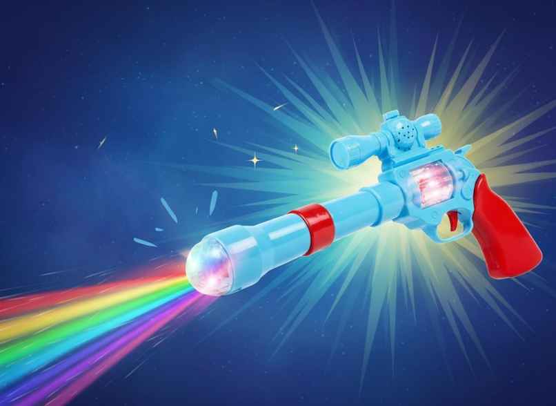 Chigy Wooh 3D Projection Strike Gun Light and Sound Effects For Kids Chigy Wooh 3D Projection Strike Gun Light and Sound Effects For Kids