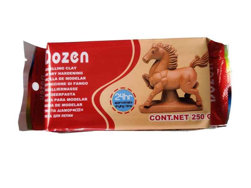 Chrome Dozen 250 Grams Air Dry Sculpting Dough Terracotta Brown Art and Craft Molding Clays Chrome Dozen 250 Grams Air Dry Sculpting Dough Terracotta Brown Art and Craft Molding Clays