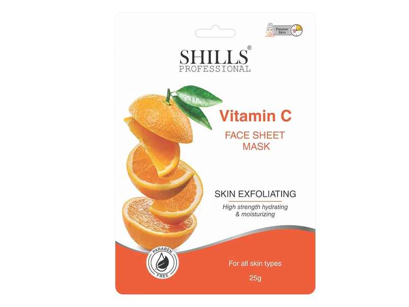 Shills Professional Face Sheet Mask | Vitamin C Shills Professional Face Sheet Mask | Vitamin C