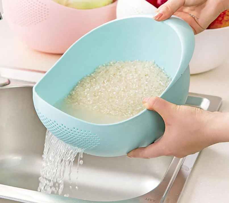 New Dawn Big Size Chalni For Kitchen, Colander For Kitchen, Rice Drainer, Rice Strainer, And Sieve New Dawn Big Size Chalni For Kitchen, Colander For Kitchen, Rice Drainer, Rice Strainer, And Sieve