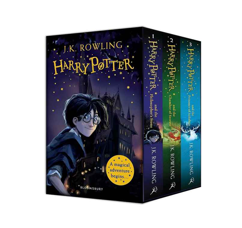 Harry Potter 1-3 Box Set- A Magical Adventure Begins