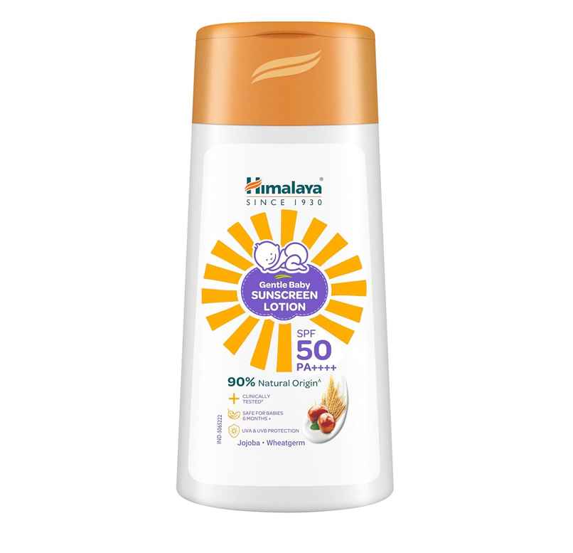 Himalaya Gentle Baby Sunscreen Lotion | SPF 50 PA++++ Himalaya Gentle Baby Sunscreen Lotion | SPF 50 PA++++