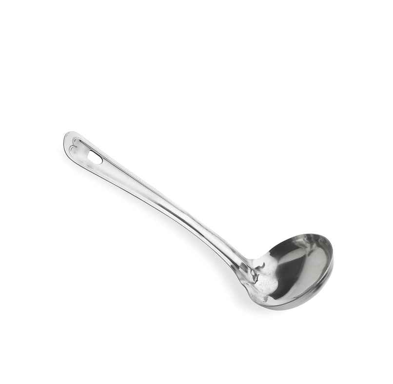 Crystal Stainless Steel Deep Ladle Silver Standard - 24.5 Cm