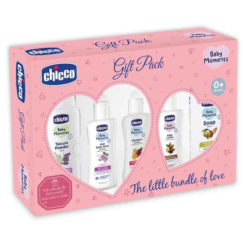 Chicco Baby Moments Baby Essential Set Pink Chicco Baby Moments Baby Essential Set Pink