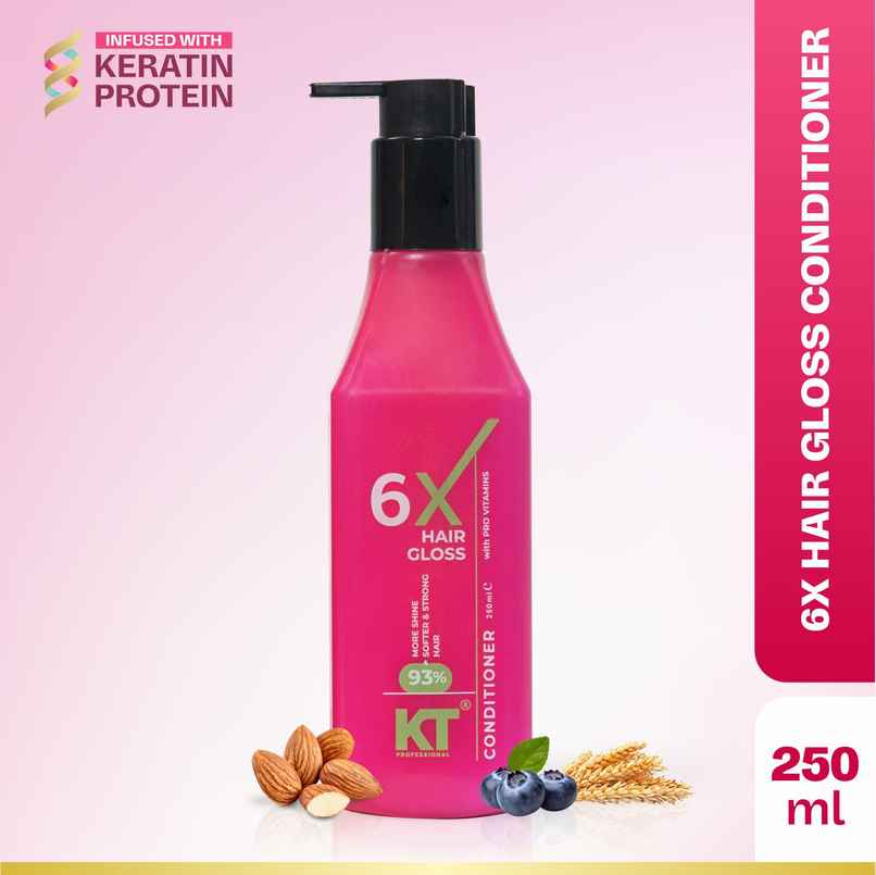 KT Professional 6X Hair Gloss Conditioner Pro-Vitamin Enriched