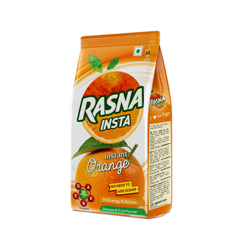 Rasna Orange Instant Drink Mix Rasna Orange Instant Drink Mix