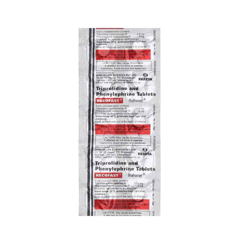 Recofast Tablet