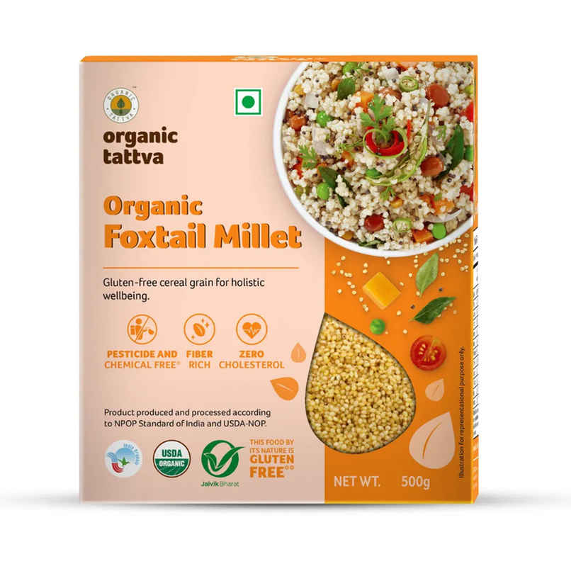 Organic Tattva Foxtail Millet | Cholesterol-free