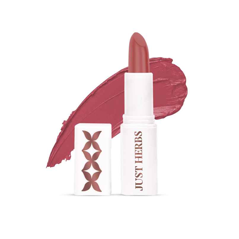 Just Herbs Herb Enriched Ayurvedic Lipstick (Rose Brown)