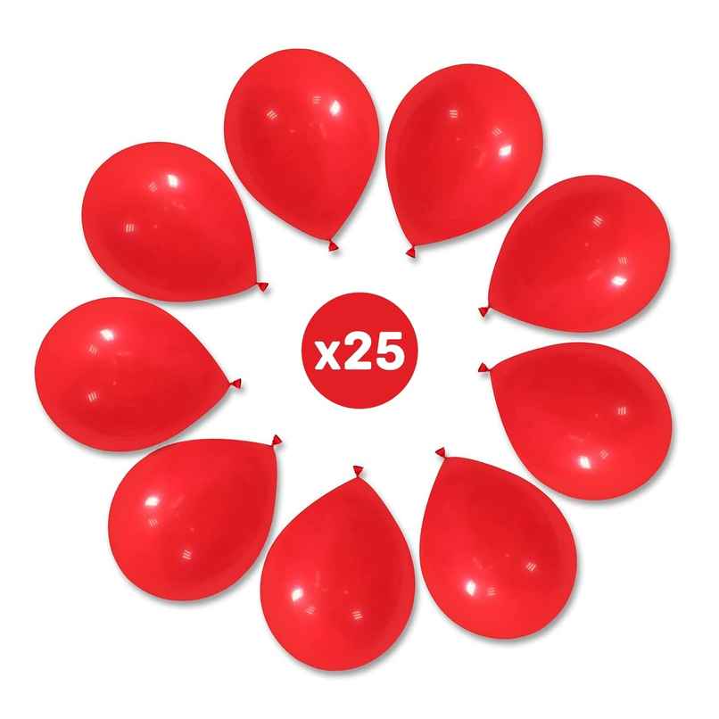 Metallic Balloons | Red | Party Decor | Party Propz