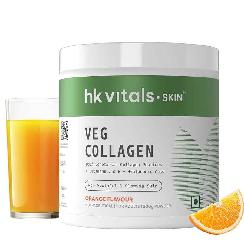 hk vitals Veg Collagen Supplement Orange 200g