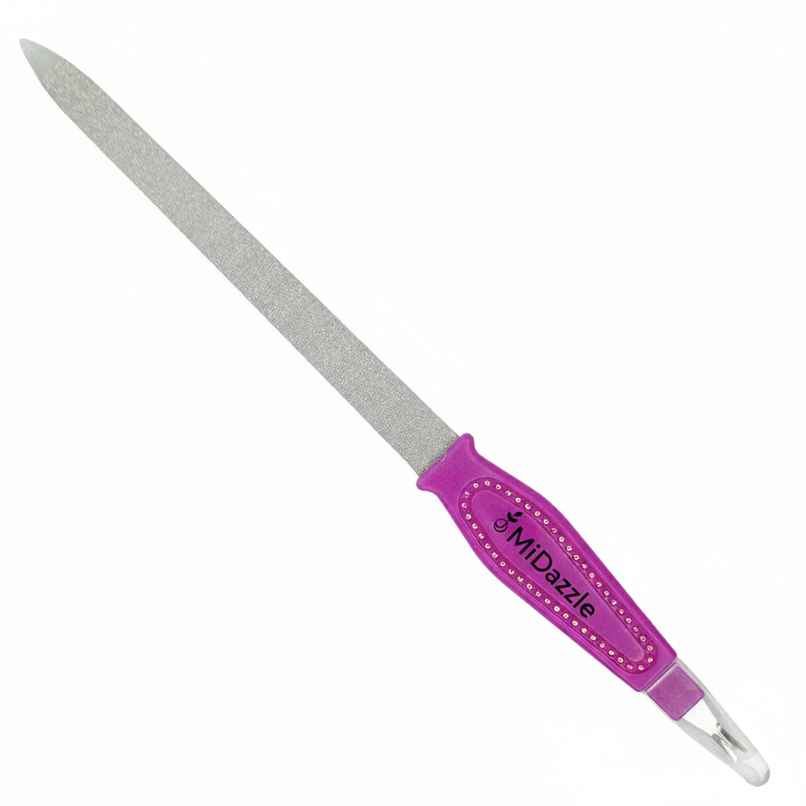 Midazzle Nail Filer with Cuticle Trimmer Cutter Remover Tool