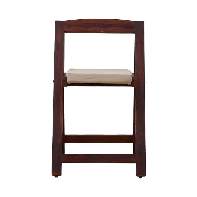 Casacraft by Pepperfry Woodsworth Taulov Sheesham Wood Folding Chair in Honey Oak Finish
