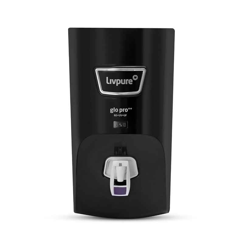 Livpure GLO PRO++ RO+UV+UF | Water Purifier for Home - 7 L Storage