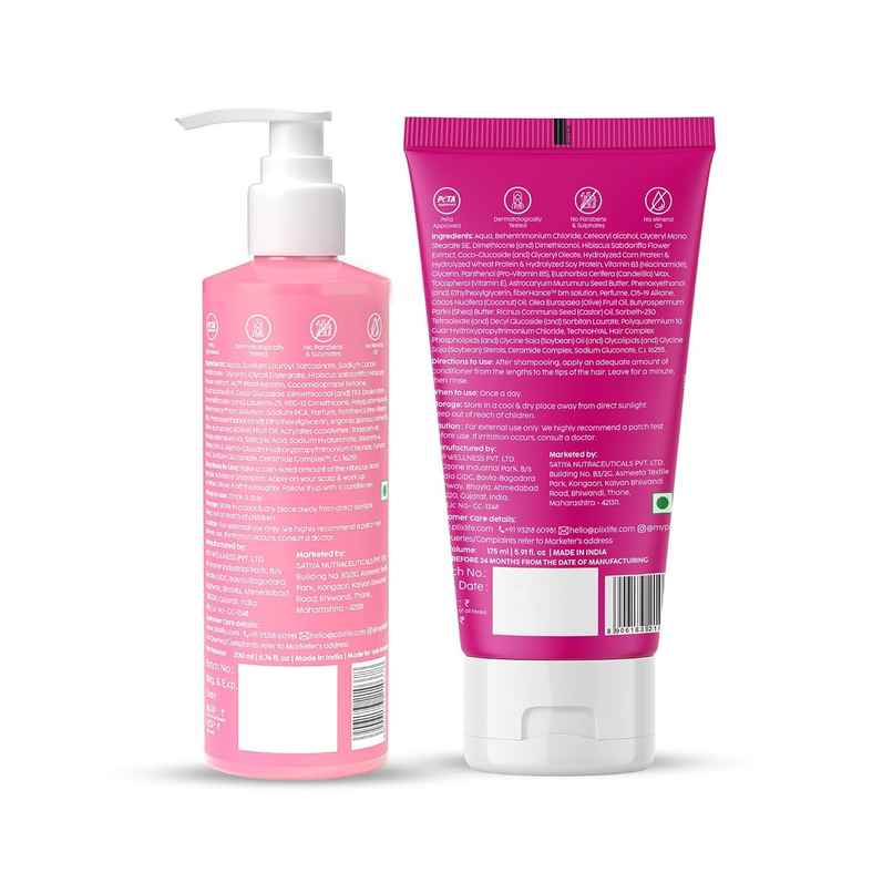 PLIX Hibiscus Bond Repair Shampoo | 200 ml | Conditioner | 175 ml