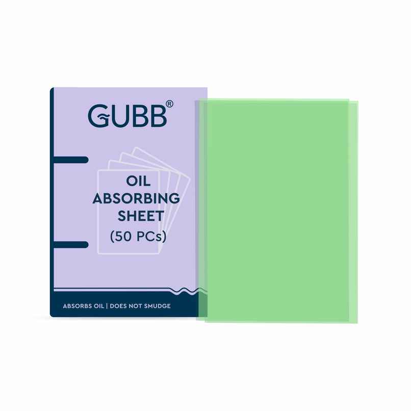 GUBB Oil Absorbing Sheet | 50 Pcs Each Pack