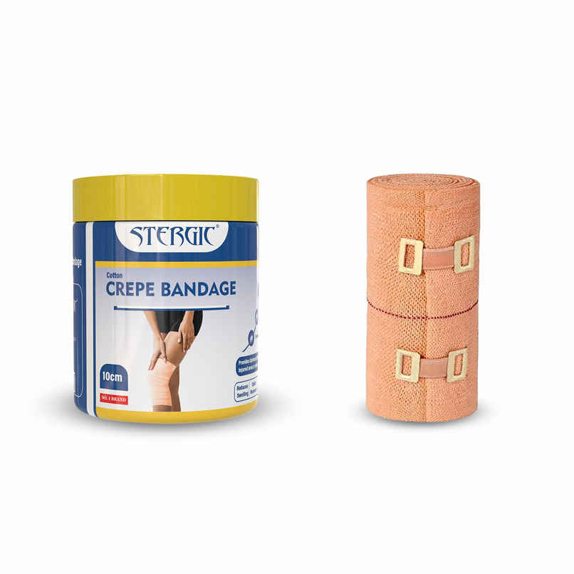 Stergic Crepe Bandage 10 cm x 4 m