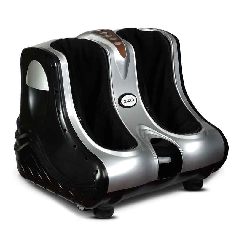 Agaro Amaze Foot, Calf & Leg Massager Machine, With Vibration & Heat, 3 Massage Levels, 4 Motors