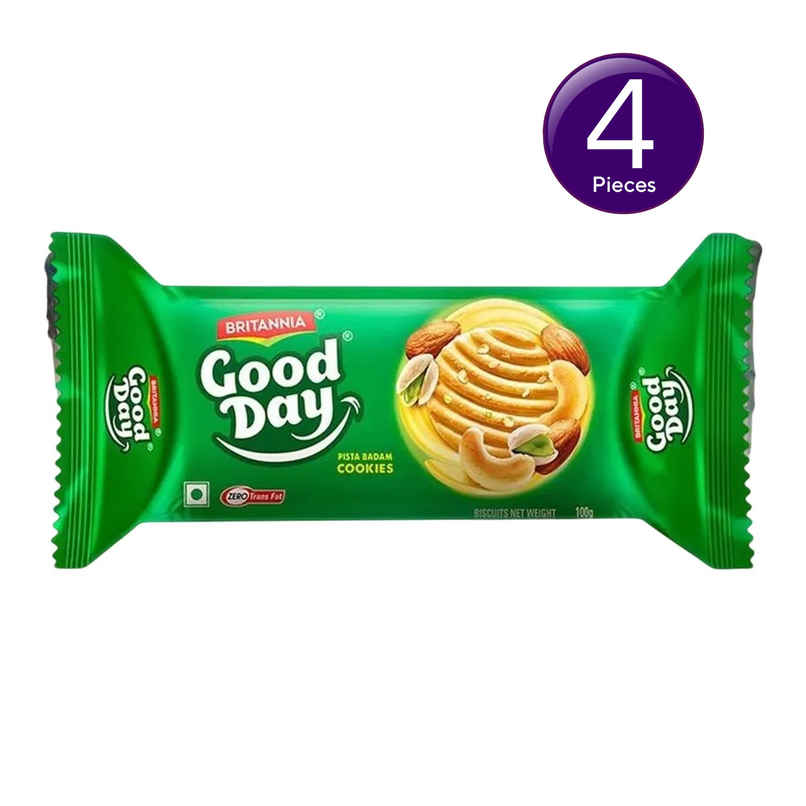 Britannia Good Day Pista and Badam Dry Fruit Biscuits | Combo