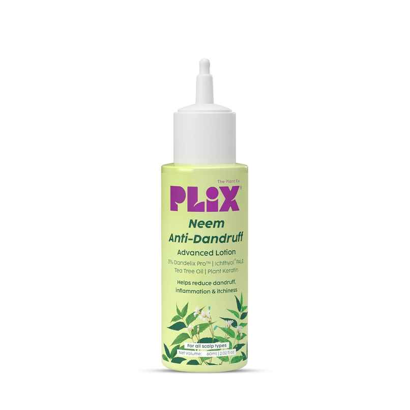 Plix The Plant Fix Neem Anti-Dandruff Advanced Lotion | Reduces Dandruff | Itchy Scalp