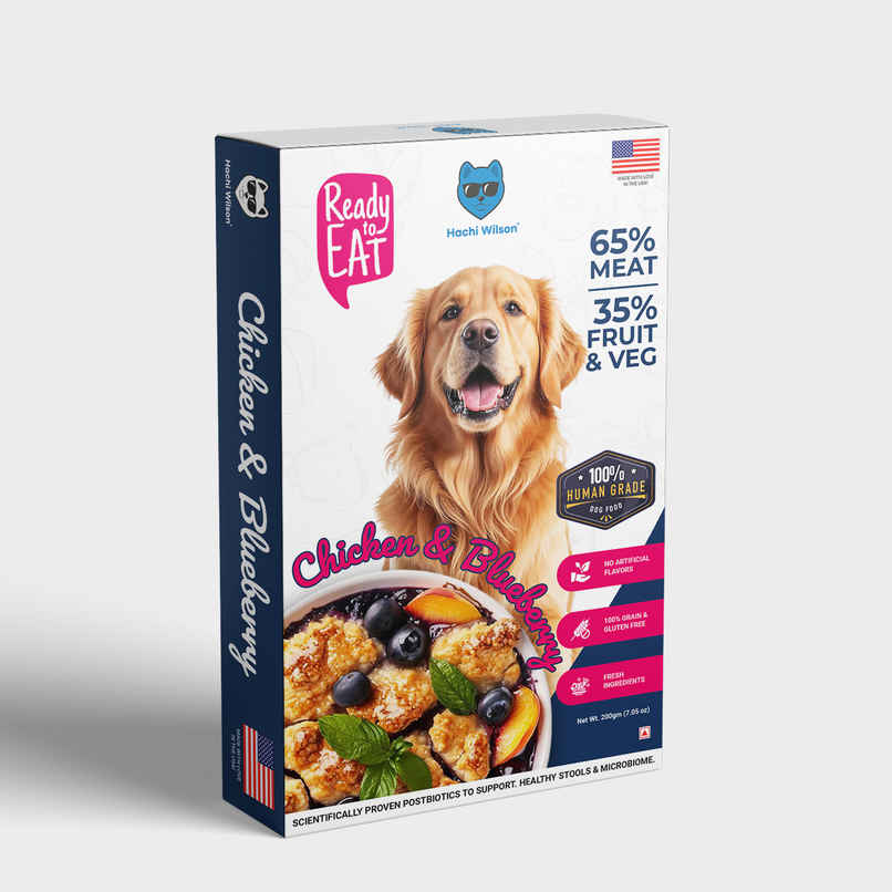 Hachi Wilson Fresh Wholesome Dog Food | Super Healthy food - Chicken & Blueberry