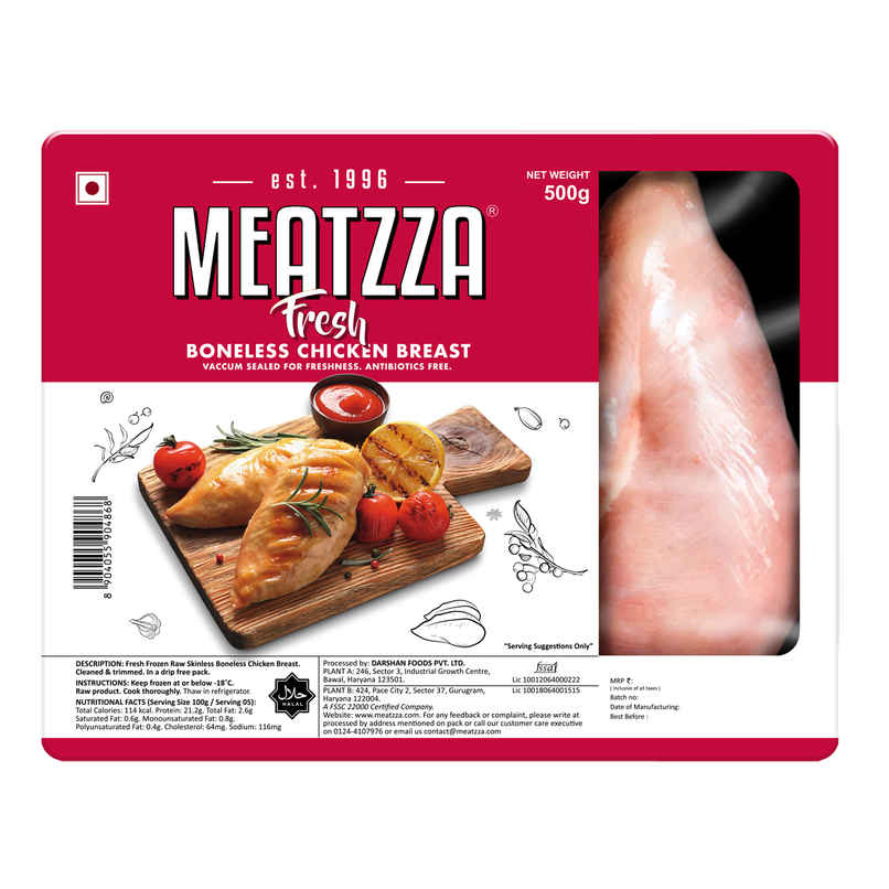 Meatzza Fresh Boneless Chicken Breast