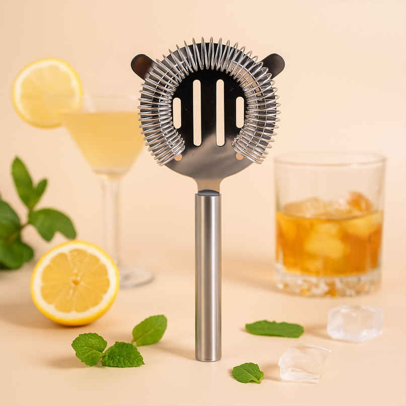 Stainless Steel Two Prong Bar Strainer