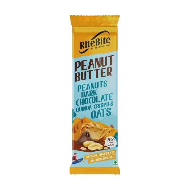 RiteBite Peanut Butter 4g Protein Energy Bar
