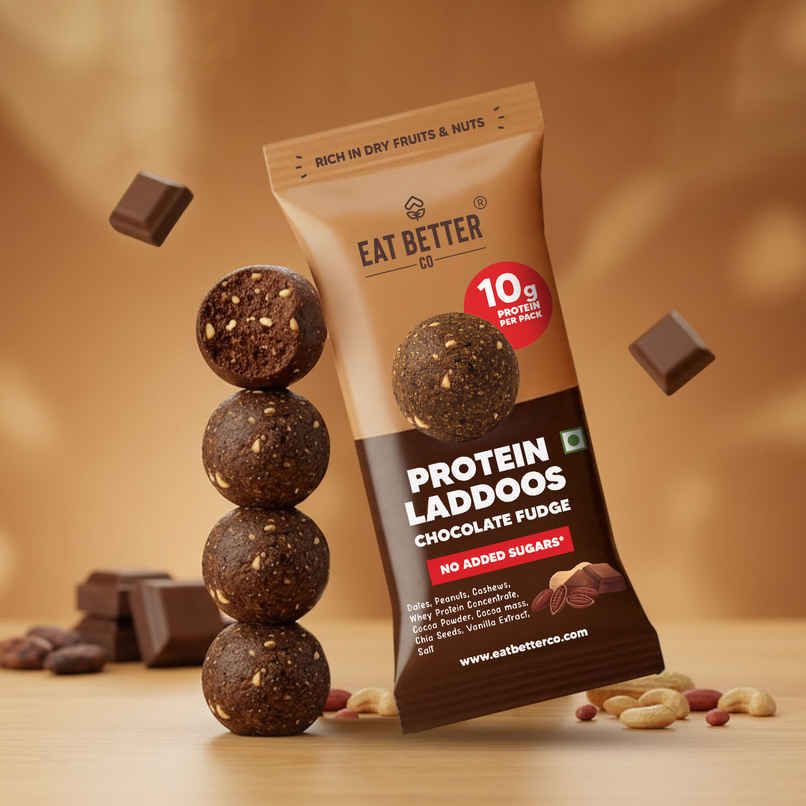 Eat Better Co - Protein Laddu - Chocolate Fudge
