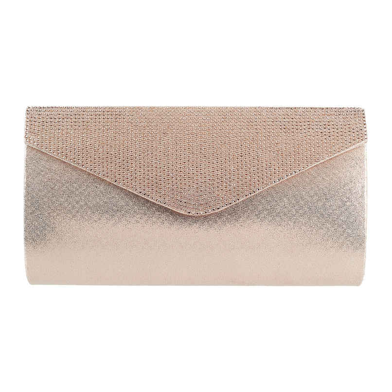 Mochi Rose Gold Synthetic Hand Bags for Women | 38-7214-52