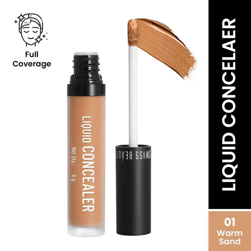 Swiss Beauty Liquid Concealer | 01 Warm Sand