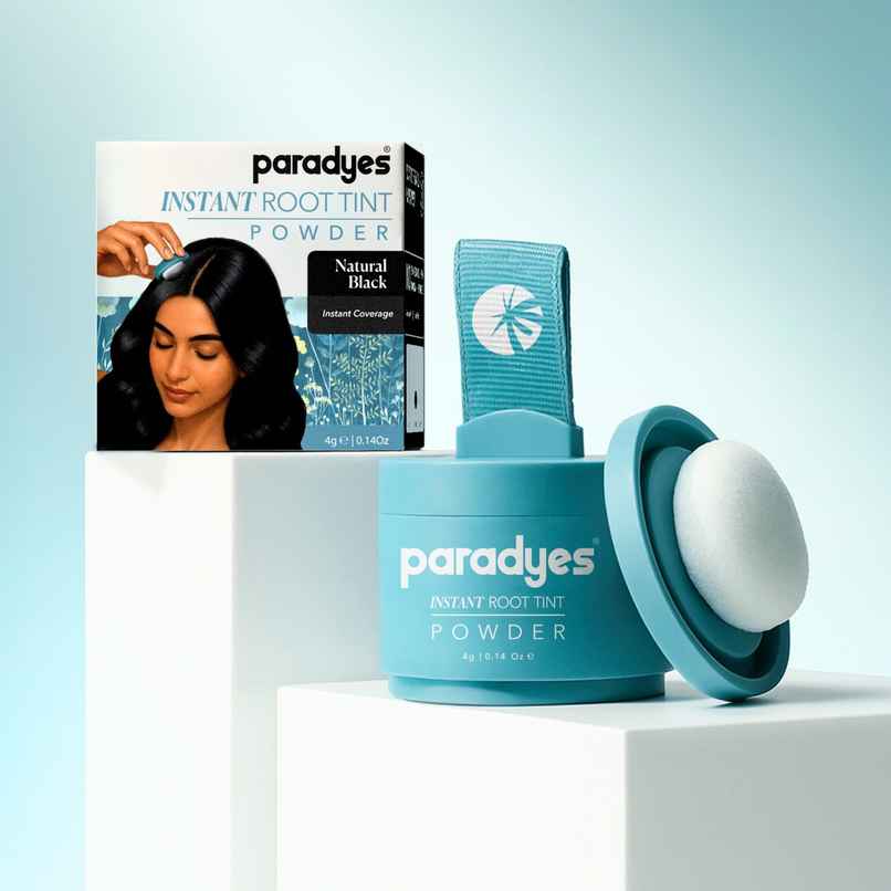 Paradyes Cover Up Instant Root Tint Powder | Natural Black