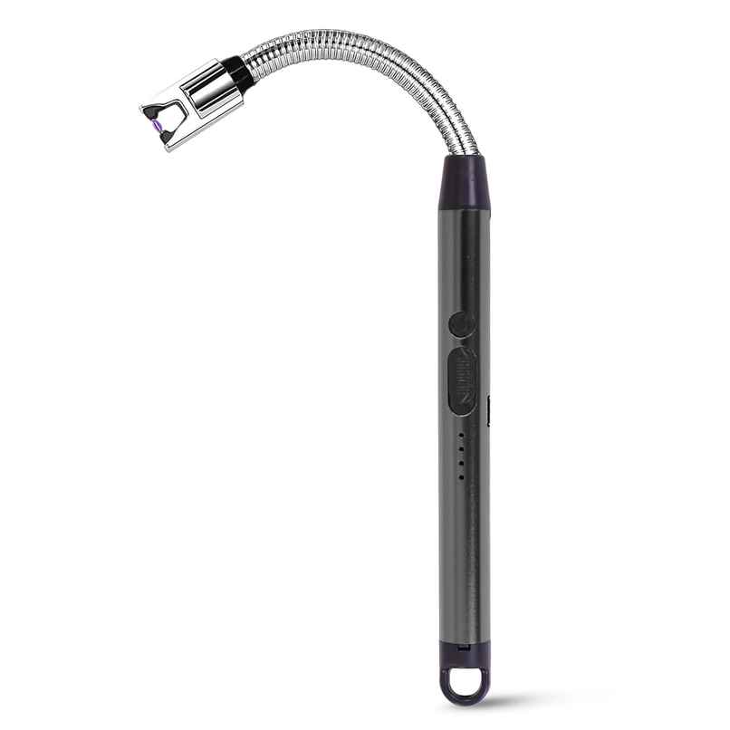 SOLARA Rechargeable Plasma Electric Gas Lighter | USB | 360 Flexible | Black