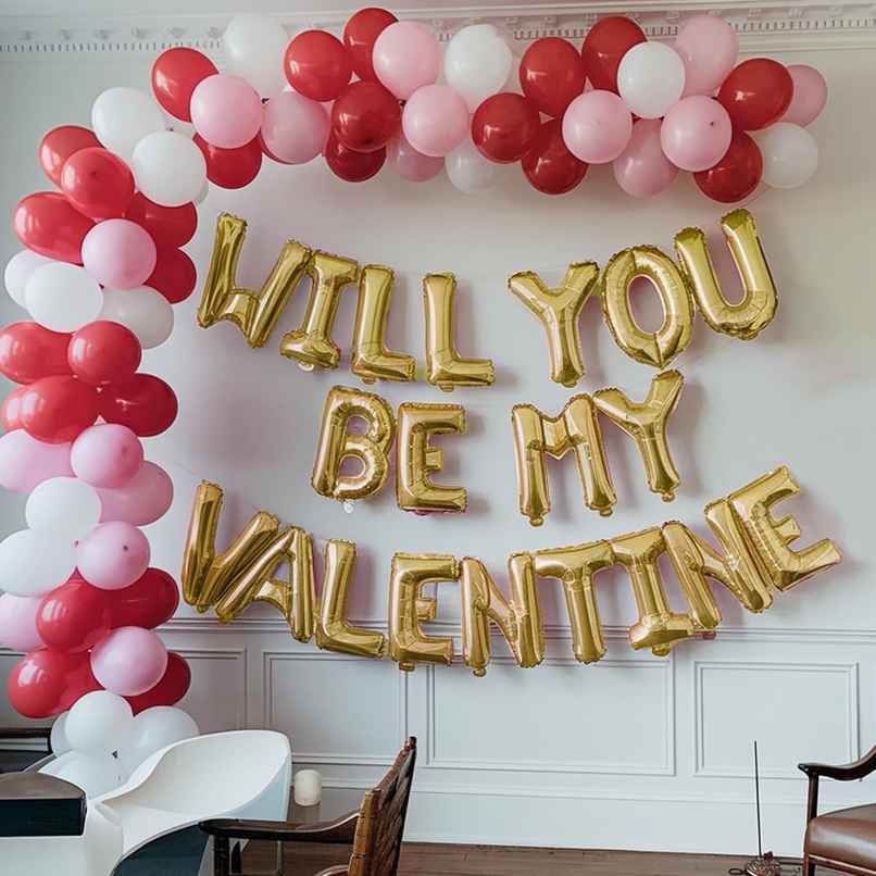 Will You Be My Valentine Decoration Kit | Proposal Decoration | Special You