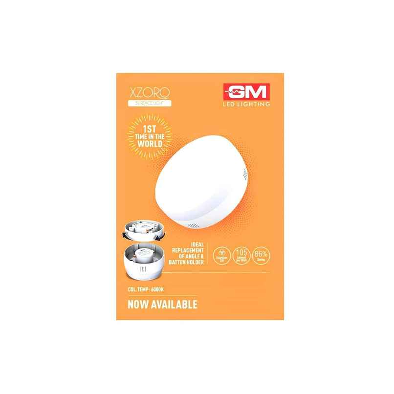 Xzoro - 7W Led Surface Light - 6000K