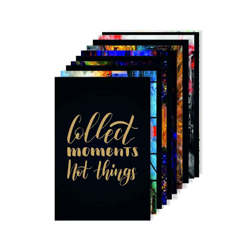 Paper Plane Design Travel Theme Wall Posters | Set of 10 | (12 Inch x 18 Inch) D6