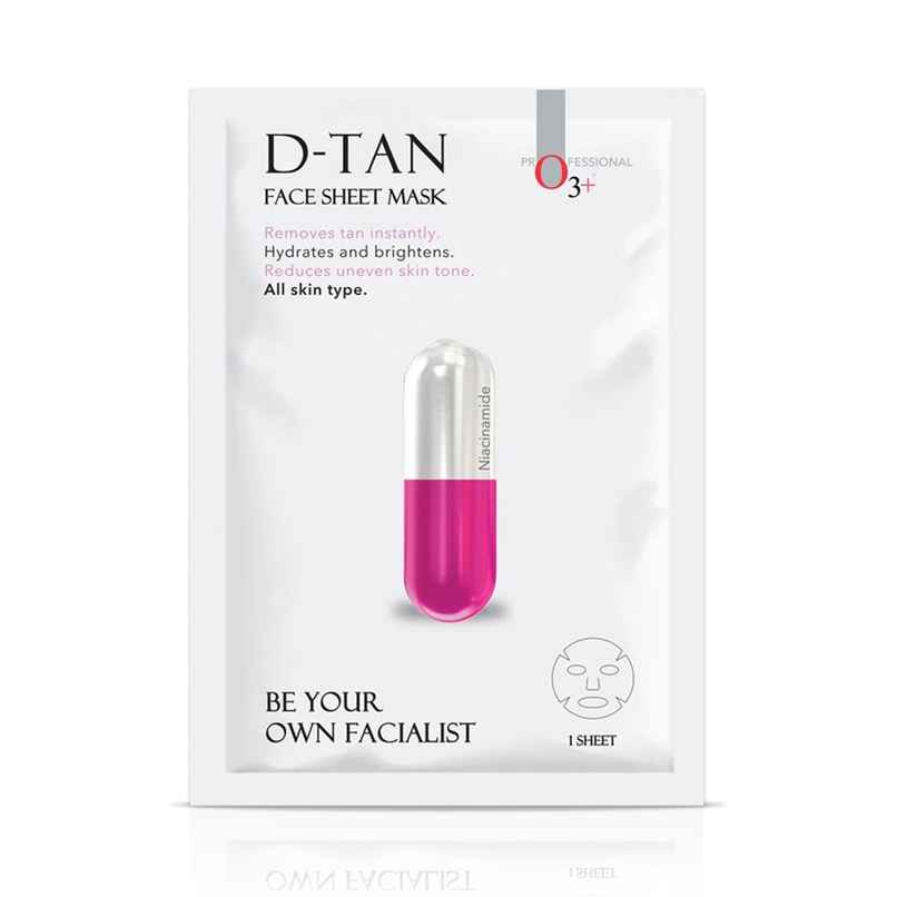 O3+ Facialist D-tan Face Sheet Mask