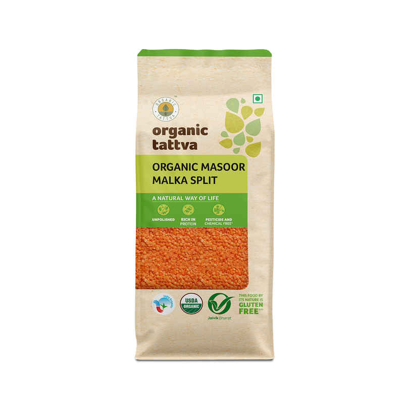Organic Tattva Masoor Malka Split