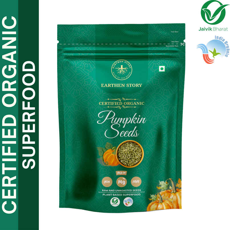 Earthen Story Organic Raw Pumpkin Seeds