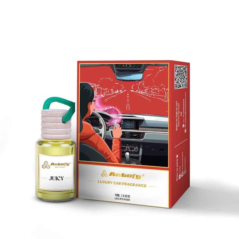 Autofy AIRHAVEN Car Perfume Hanging Car Fragrance Car Air Freshener Long Lasting | Juicy