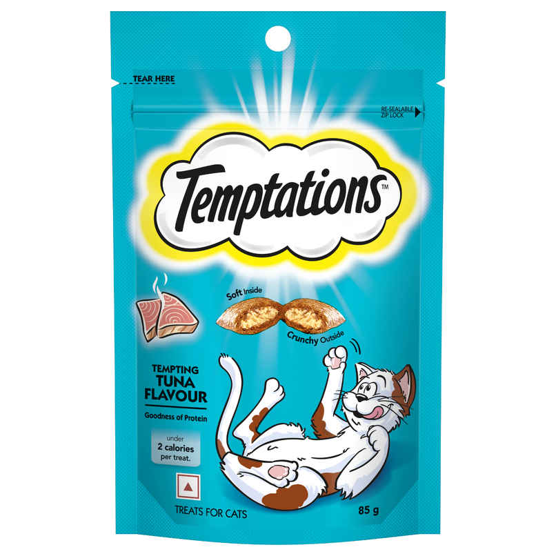 Temptations Adult Tempting Tuna Flavour Cat Treats