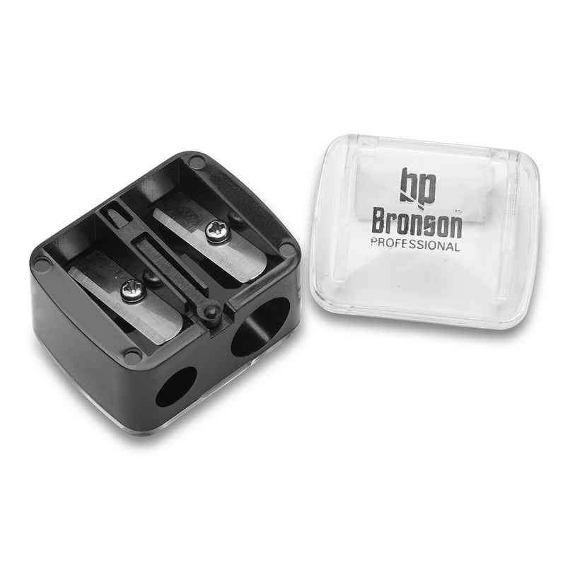 Bronson Professional Kajal Pencil And Crayon Lipstick Dual Sharpener