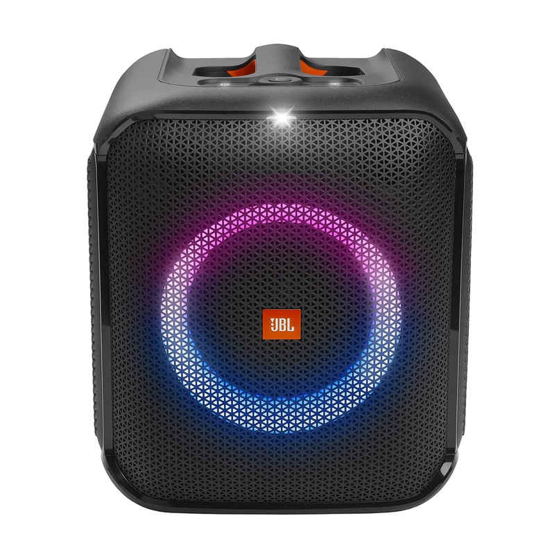 JBL Partybox Encore Essential, Dynamic Light Show ,6Hrs Playtime,Built-in Powerbank 100 W Bluetooth Party Speaker, Stereo Channel - Black