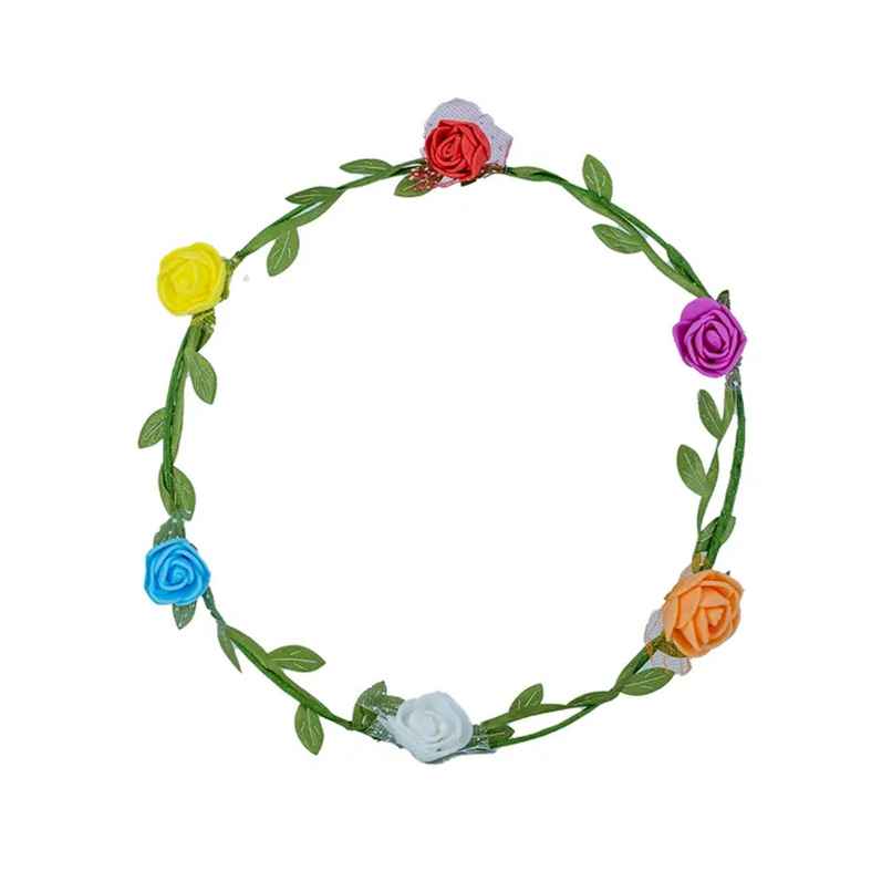 Flower Tiara for Women | White Hairband | Party Propz