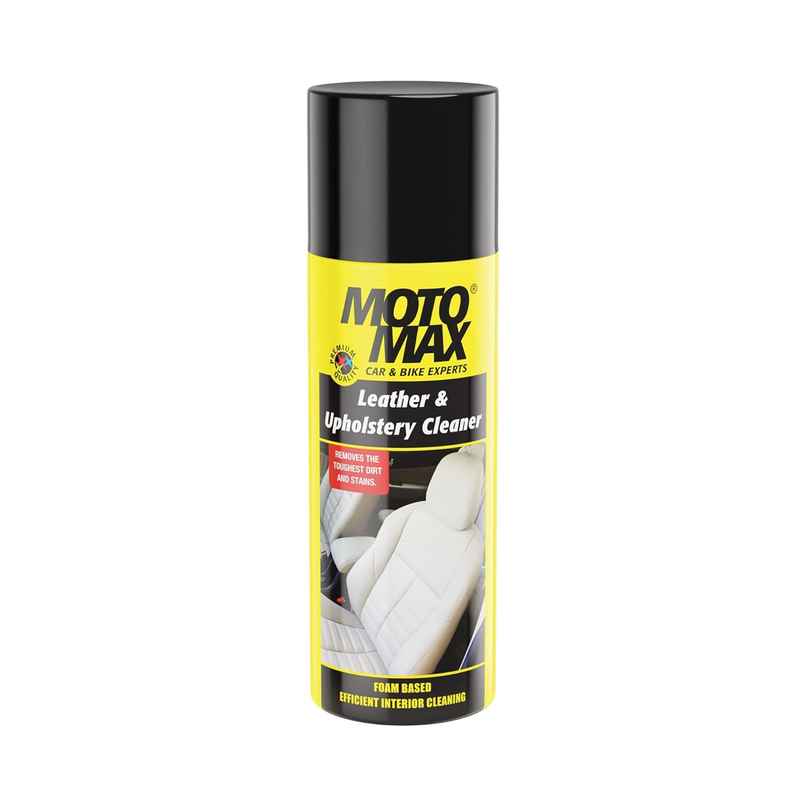 Motomax Leather & Upholstery Cleaner 200 ml, Perfect for Car Seats, Interiors, Vinyl, Carpets