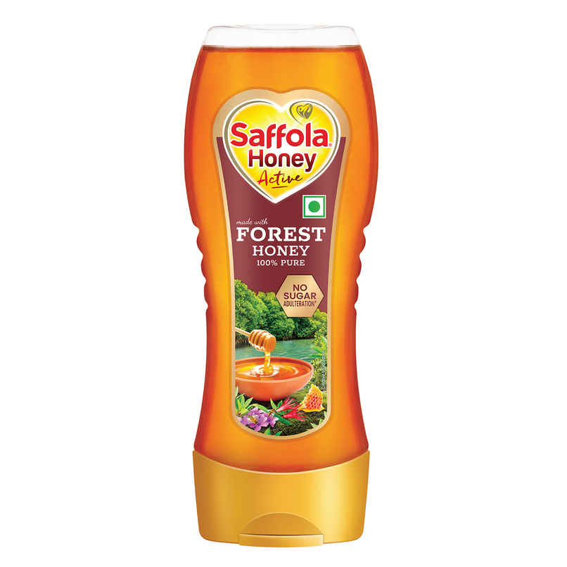 Saffola Honey Active | Made with Sundarban Forest Honey | Totally Pure Honey