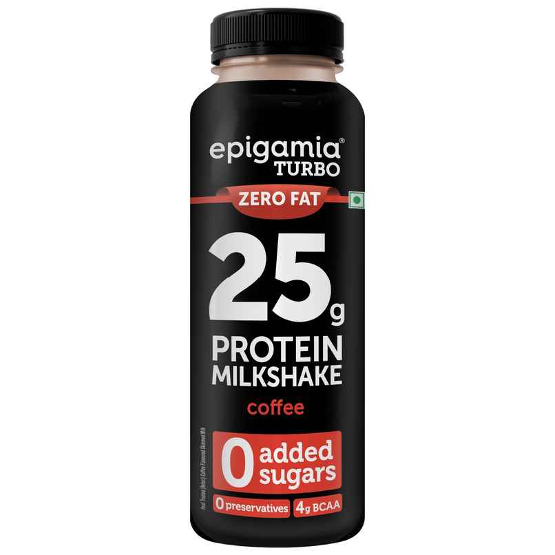 Epigamia Turbo Coffee Protein Milkshake