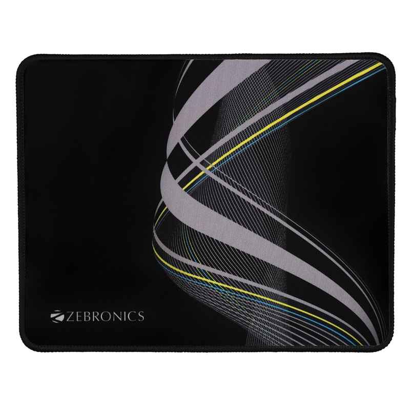 Zebroincs MSP-X2 Mouse Pad, Speed and Precision Operation, Smooth Cloth Surface  - Black