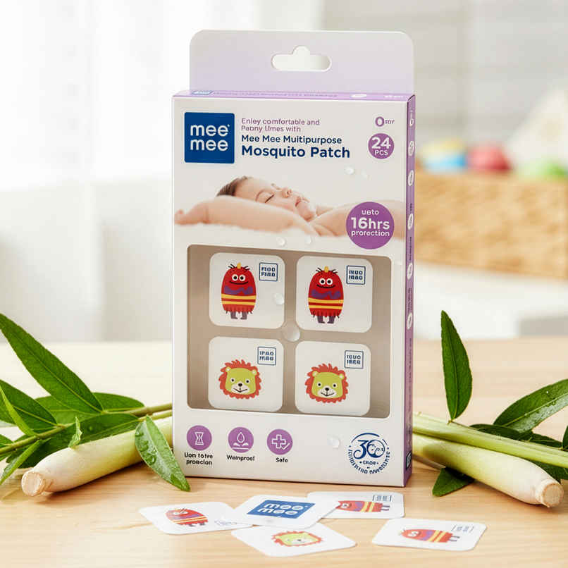 Mee Mee 100% Natural Mosquito Repellent Patches With 16 Hour Protection